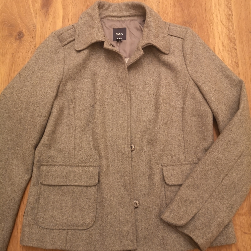 Gray coat